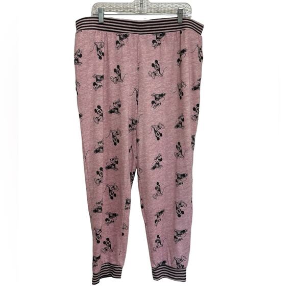 NWT Disney Two Piece Mickey and Minnie Pajama Set - Size XL - Picture 4 of 11